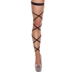 Roma Costume, Inc. Accessories Pair Of Leg Strap With Attached Thigh Garter