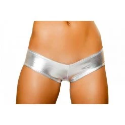 Roma Costume Separates Low Rise Metallic Shorts