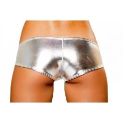 Roma Costume Separates Low Rise Metallic Shorts