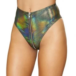 Roma Costume 1pc High-Waisted Shorts With Zipper Front Closure Separates