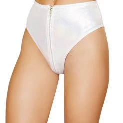 Roma Costume 1pc High-Waisted Shorts With Zipper Front Closure Separates