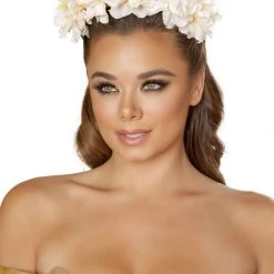 Roma Costume Large Floral Headband Accessories