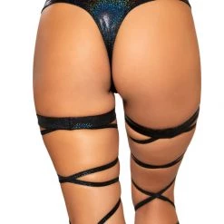 Roma Costume Shimmer High Rise Shorts