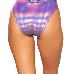 Roma Costume Shimmer High Rise High-Waisted Shorts With Belt Detail 16 Roma Costume Shimmer High Rise High-Waisted Shorts With Belt Detail