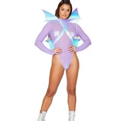 Roma Costume Dragon Metallic Criss Cross Wings