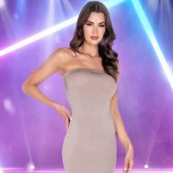 Roma Costume Bandeau Maxi Length Dress