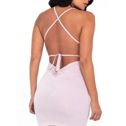 Roma Costume Glitter Cocktail Dress With Criss-Cross Strap 9 Roma Costume Glitter Cocktail Dress With Criss-Cross Strap