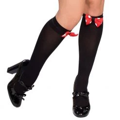 Roma Costume Pokadot Bows For Stockings Costumes