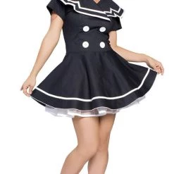 Roma Costume, Inc. 2Pc Pin-Up Captain Costumes