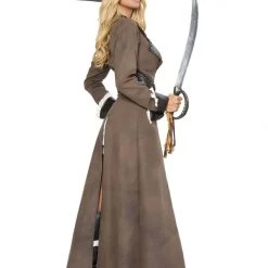 Roma Costume Costumes Deluxe 4pc Pirate Captain