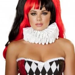 Roma Costume Costumes Black And Red Wig