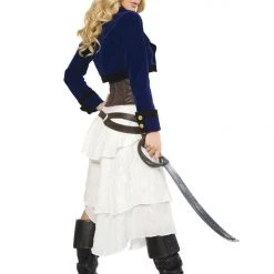 Roma Costume Costumes Deluxe 6pc Colonial Pirate