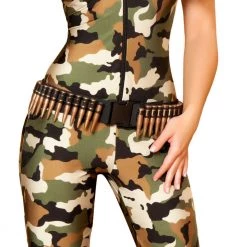 Roma Costume Brown Bullet Belt