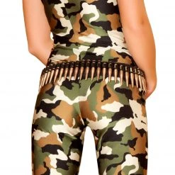Roma Costume Brown Bullet Belt