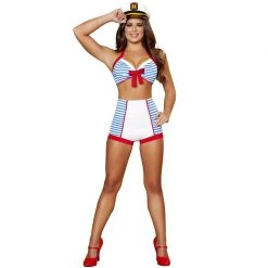 Roma Costume Costumes 3pc Playful Pinup Sailor Costume
