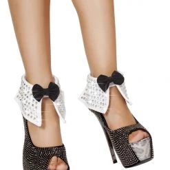 Roma Costume Costumes Rhinestone Ankle Cuffs With Bow