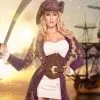 Roma Costume, Inc. Costumes 6pc Decadent Pirate Diva Costume