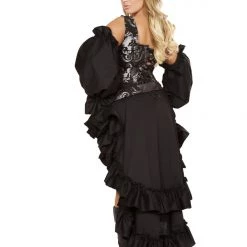 Roma Costume 6pc Sexy Steampunk Maiden Pirate Costume Costumes