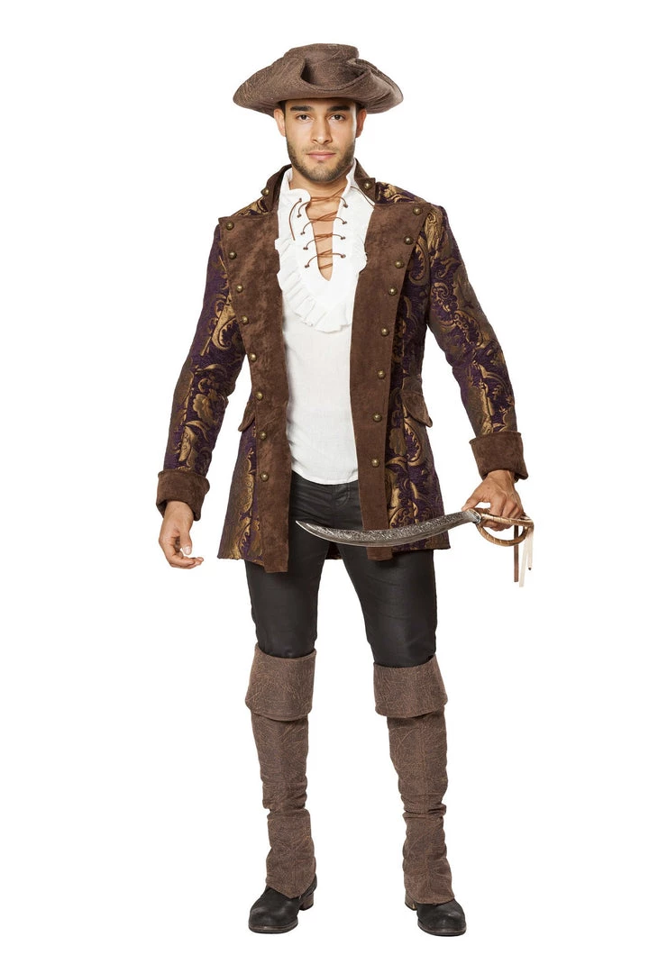 Roma Costume Costumes Mens Pirate Jacket Costume 3 Roma Costume Costumes Mens Pirate Jacket Costume