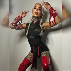 Roma Costume 3pc Ninja Striker