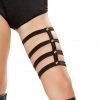 Roma Costume Costumes Thigh Straps With Spike Stud Details