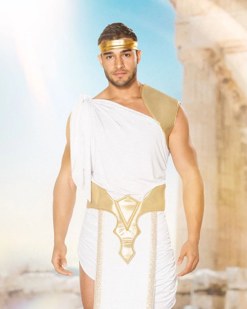 Roma Costume 3pc Greek God Costume 1 Roma Costume 3pc Greek God Costume