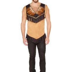 Roma Costume 1pc Men’s Native Indian