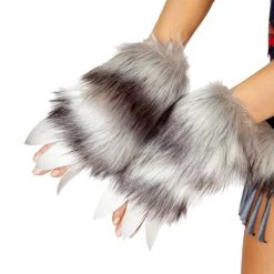 Roma Costume Costumes Pair Of Wolf Gloves