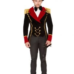 Roma Costume Costumes 3pc Men’s Ringmaster