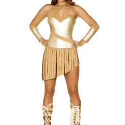 Roma Costume 3pc Golden Goddess