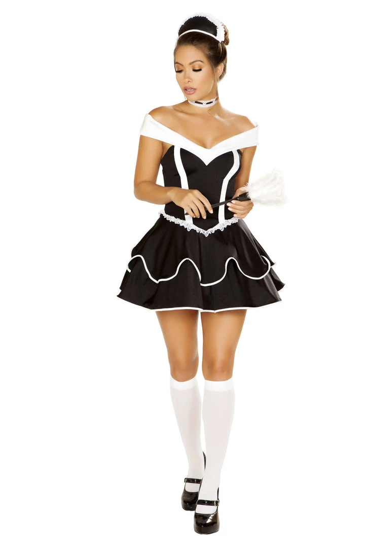 Roma Costume Costumes 4pc Sexy Chamber Maid 1 Roma Costume Costumes 4pc Sexy Chamber Maid