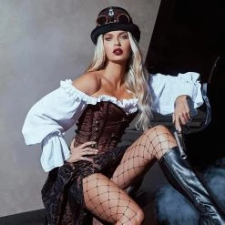 Roma Costume 6pc Machinery Steampunk Costumes