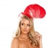 Roma Costume Feather Headband