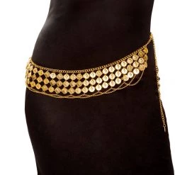 Roma Costume Costumes Belly Dancer Coin Wrap
