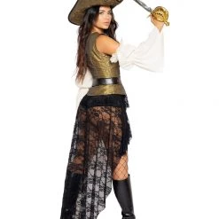 Roma Costume Costumes 6pc Pirate Queen Costume
