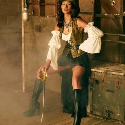 Roma Costume Costumes 6pc Pirate Queen Costume