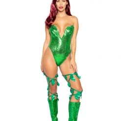 Roma Costume 2pc Poison Ivy
