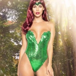 Roma Costume 2pc Poison Ivy