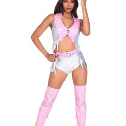 Roma Costume Costumes 3pc Space Cowgirl Babe