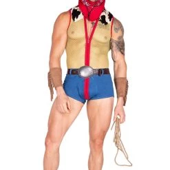 Roma Costume 4pc Playful Sheriff Men’s Costume Costumes