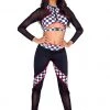Roma Costume 2pc Sexy Race Car Driver