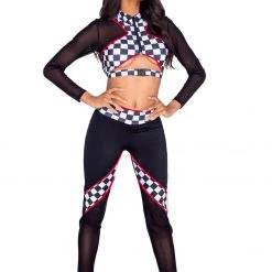 Roma Costume 2pc Sexy Race Car Driver