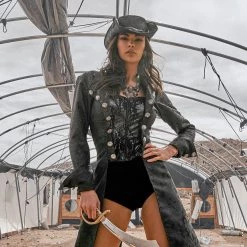 Roma Costume 4pc Captivating Pirate Costume Costumes