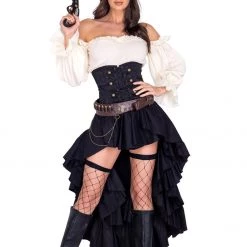 Roma Costume 6pc Steampunk Seductress