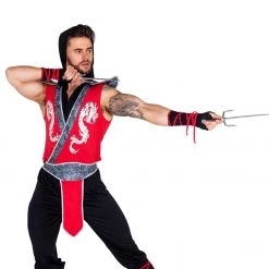 Roma Costume 6pc Deadly Combat Ninja Costumes