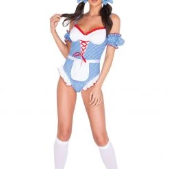 Roma Costume Costumes 4pc Gingham Kansas Girl Costume 5 Roma Costume Costumes 4pc Gingham Kansas Girl Costume