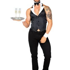 Roma Costume, Inc. Butler Beefcake Costume