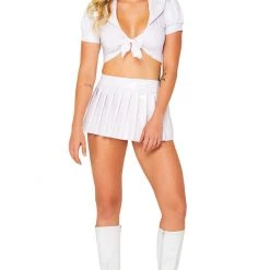 Roma Costume, Inc. Schoolgirl Collared Tie Top 7 Roma Costume, Inc. Schoolgirl Collared Tie Top