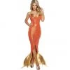Roma Costume, Inc. 1pc Seductive Ocean Siren Mermaid Costume
