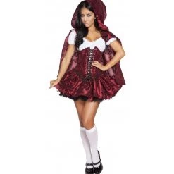 Roma Costume, Inc. 4pc Lusty Lil' Red Costume